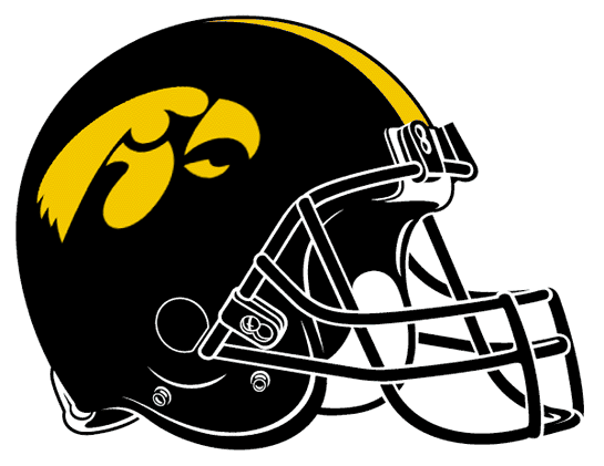 Iowa Hawkeyes 1979-Pres Helmet iron on paper